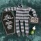 Nomnu Coffin Letter Board with Spooky Emojis, +500 Characters, Wooden Stand - Halloween Decorations Halloween Decor Halloween Gifts - 17x10.5 Inches